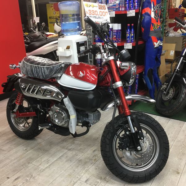 新車ホンダモンキー　125　honda monkey 125 八王子　バイク　motovogue